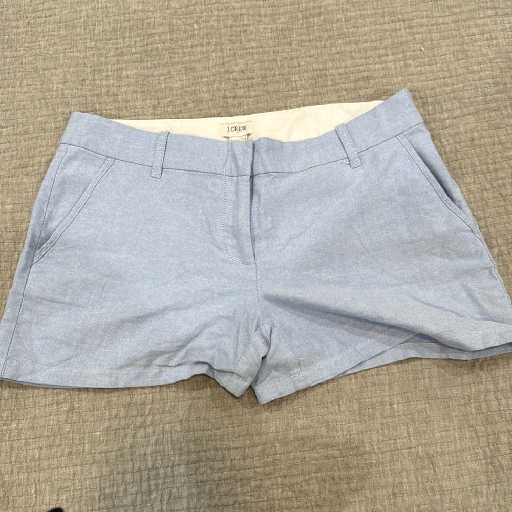 J Crew size 4 blue shorts